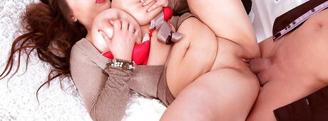 Glamorous fatty Monica Love in hardcore fuck scene 